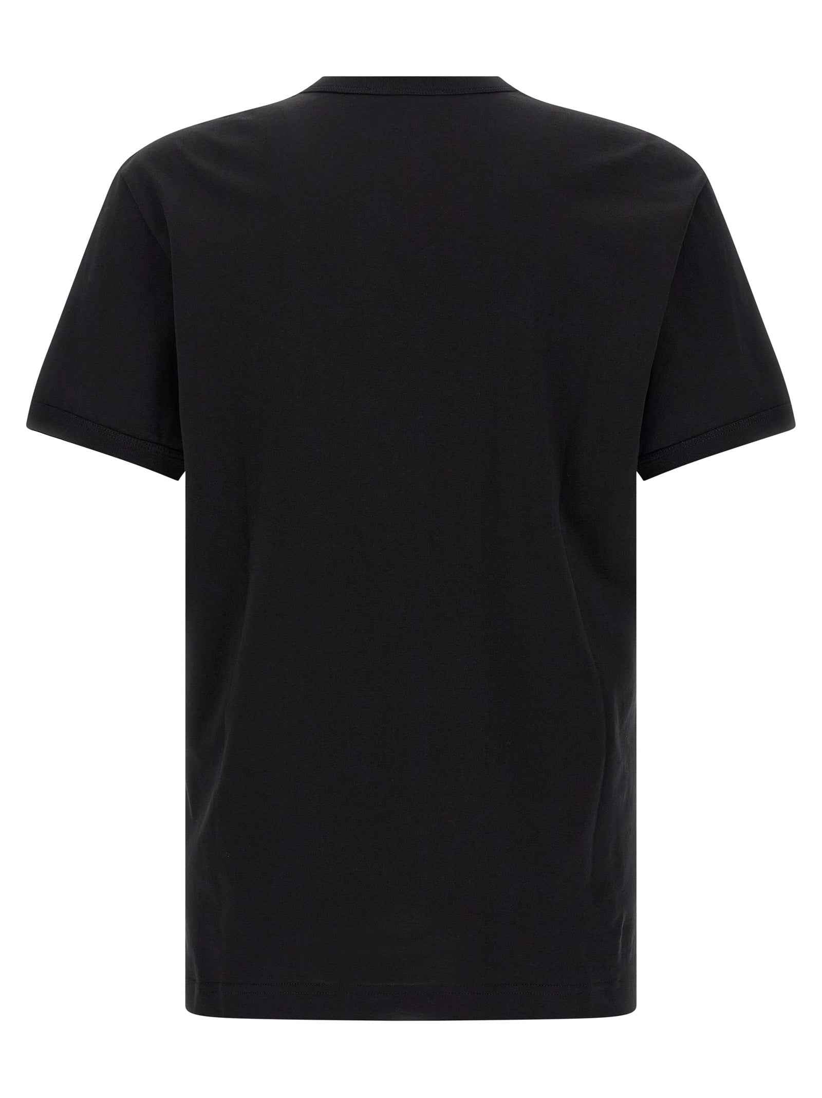 Black Cotton T-Shirt