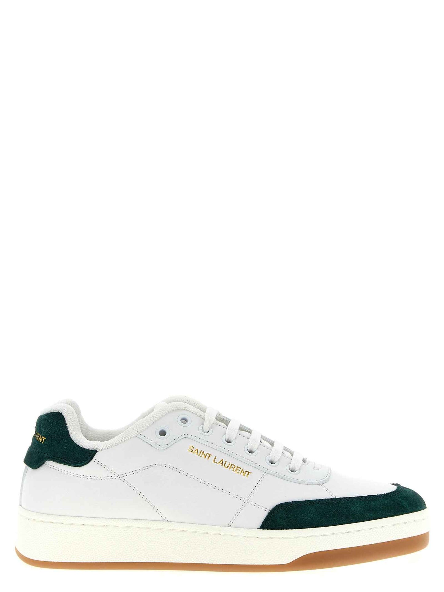 Bicolor Calfskin Low Top Sneakers