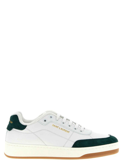 Bicolor Calfskin Low Top Sneakers