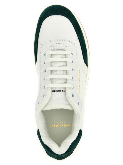 Bicolor Calfskin Low Top Sneakers
