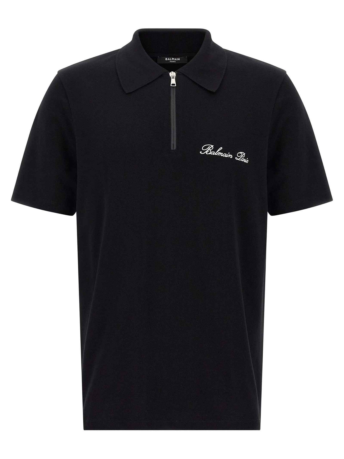 Bicolor Cotton Polo Shirt