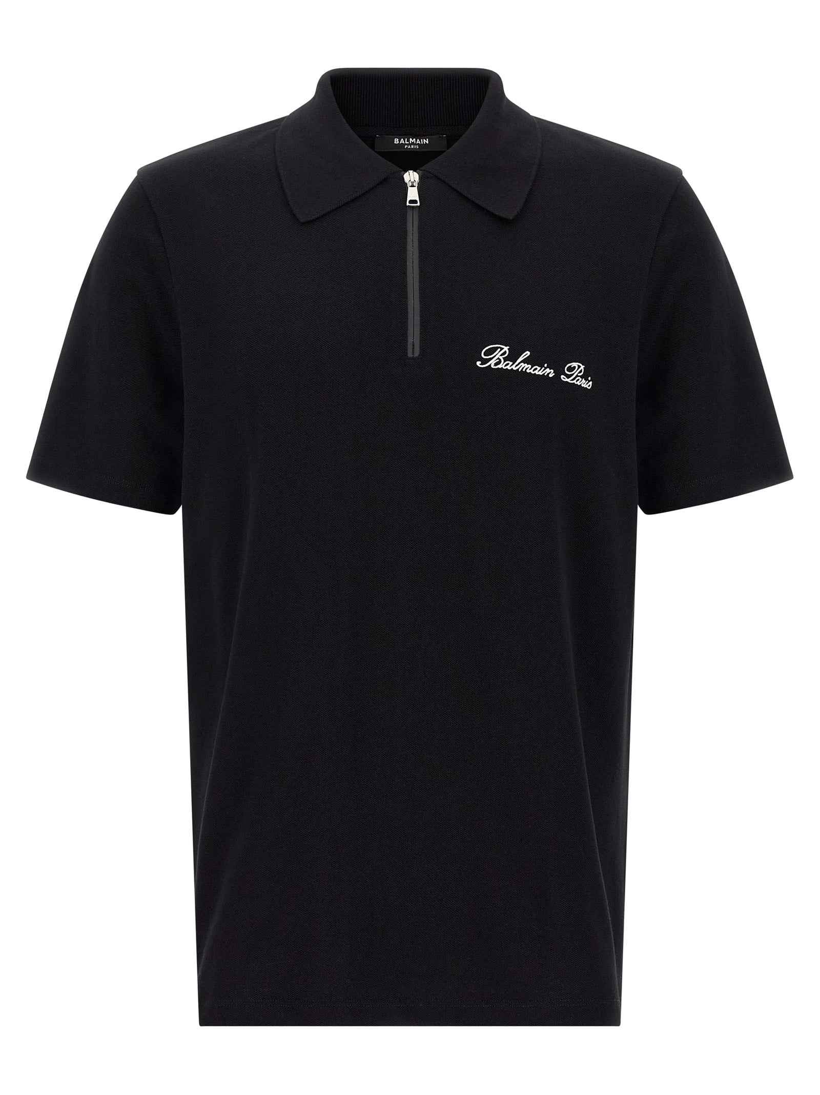 Bicolor Cotton Polo Shirt