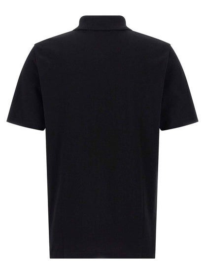 Bicolor Cotton Polo Shirt
