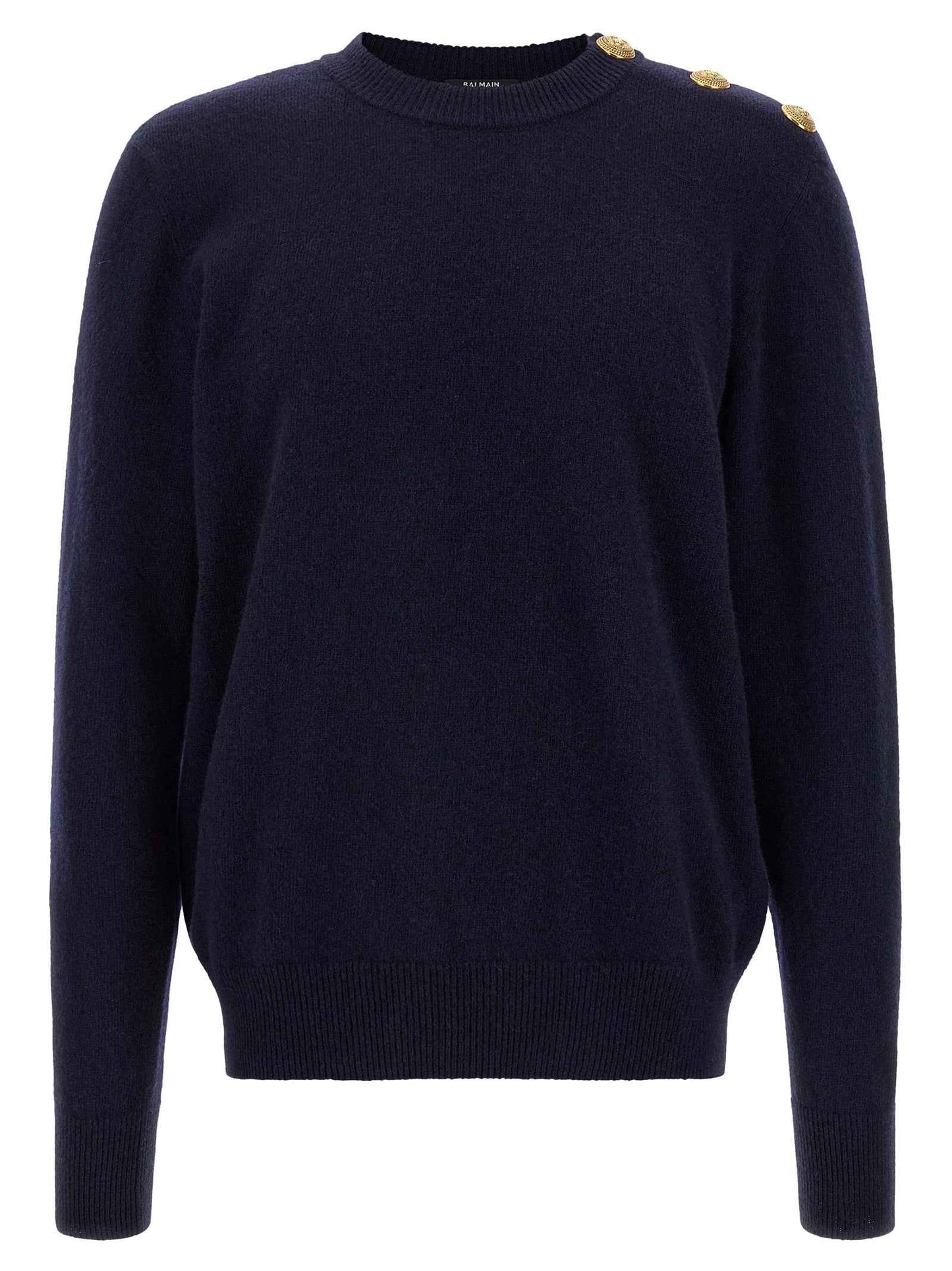 Blue Cashmere Cardigan