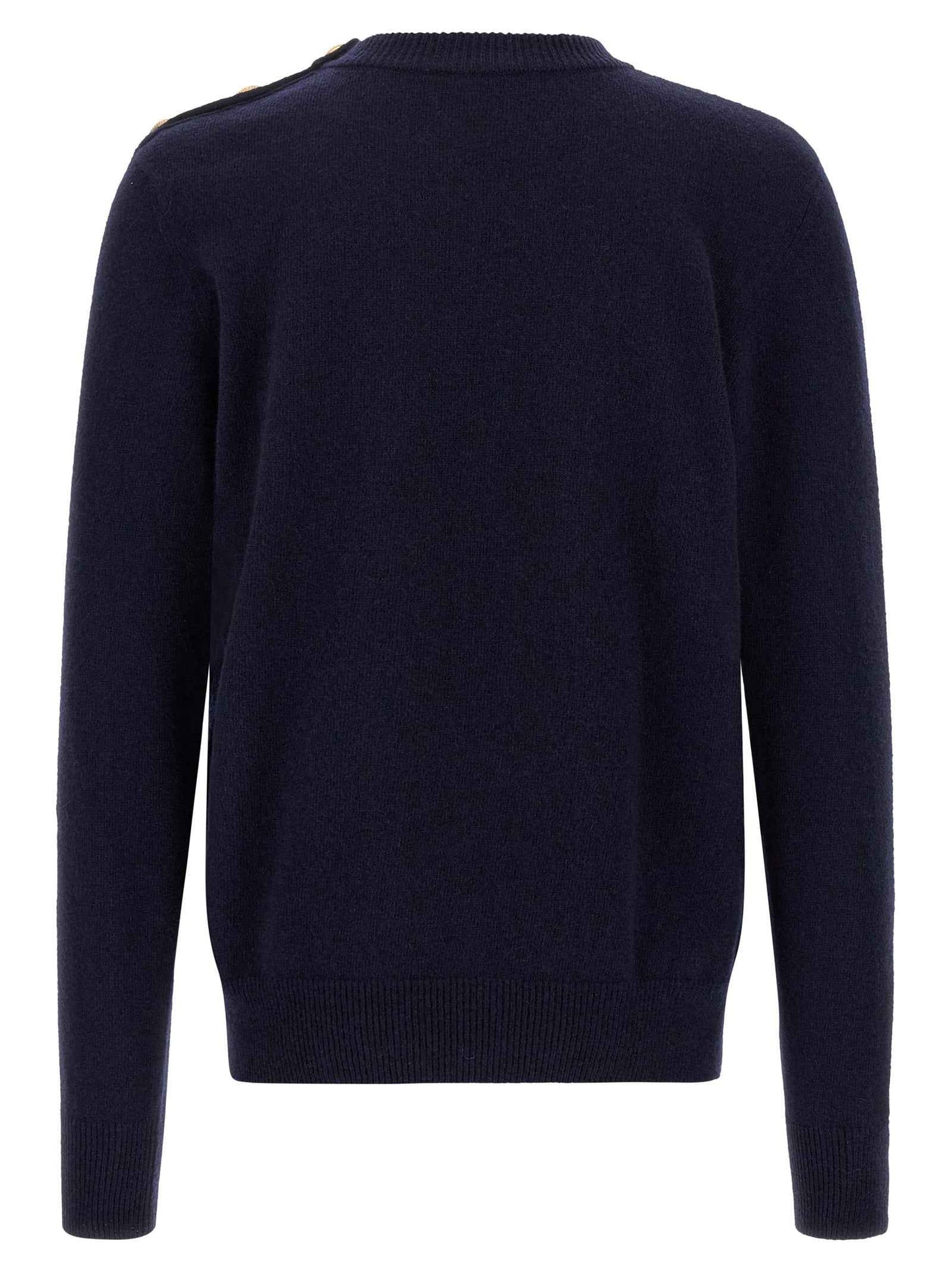 Blue Cashmere Cardigan
