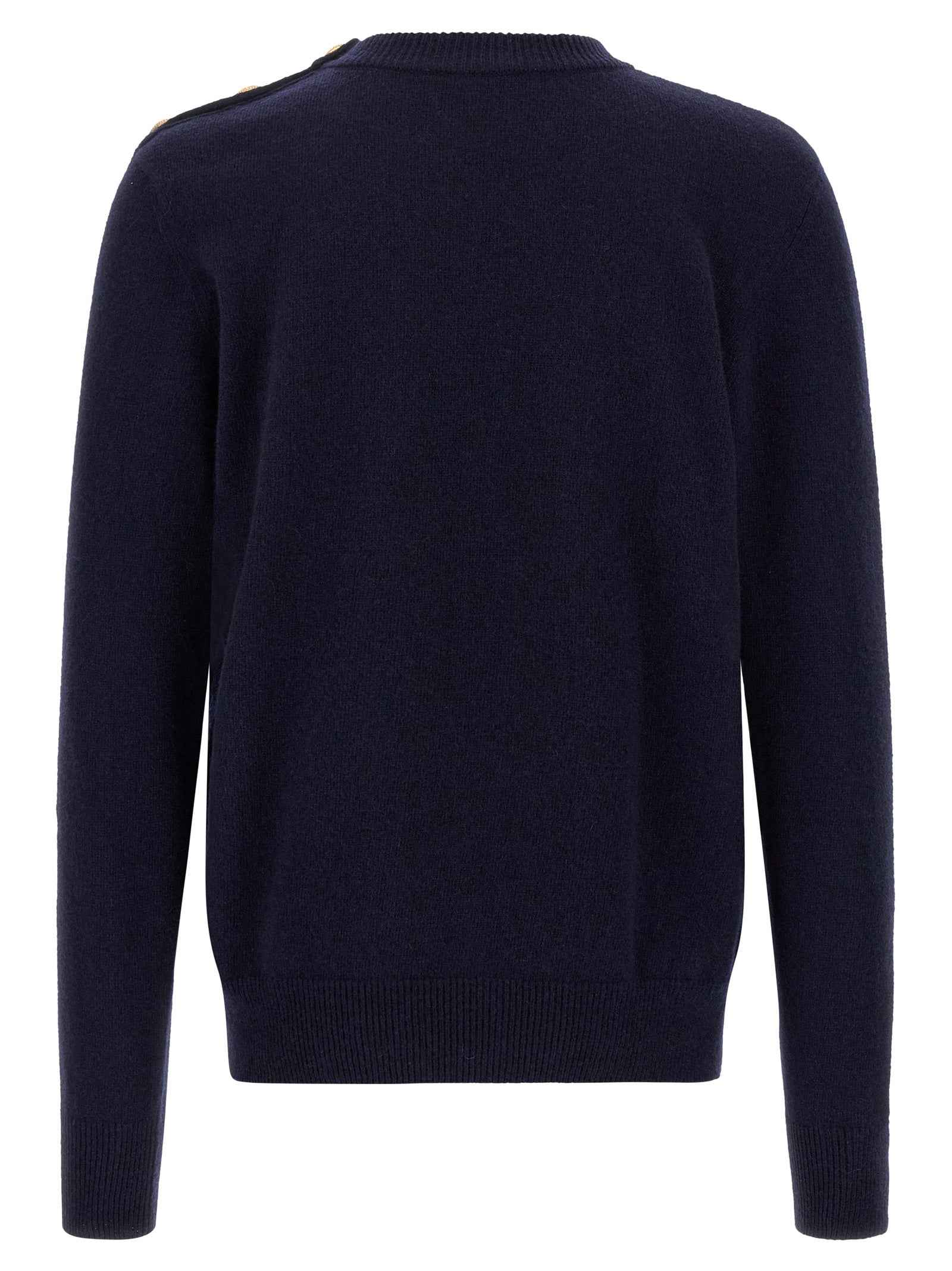 Blue Cashmere Cardigan