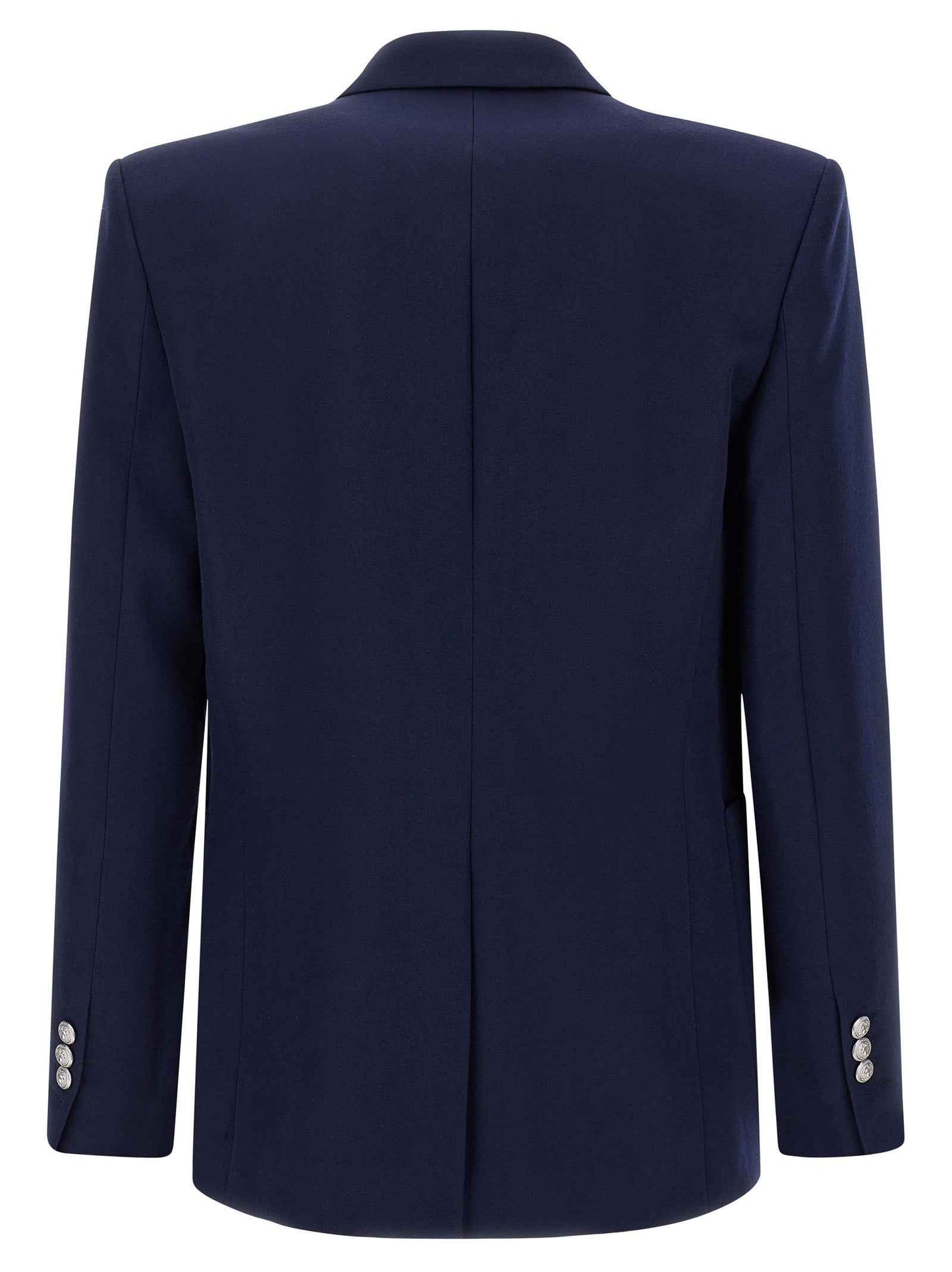 Blue Virgin Wool Blazer