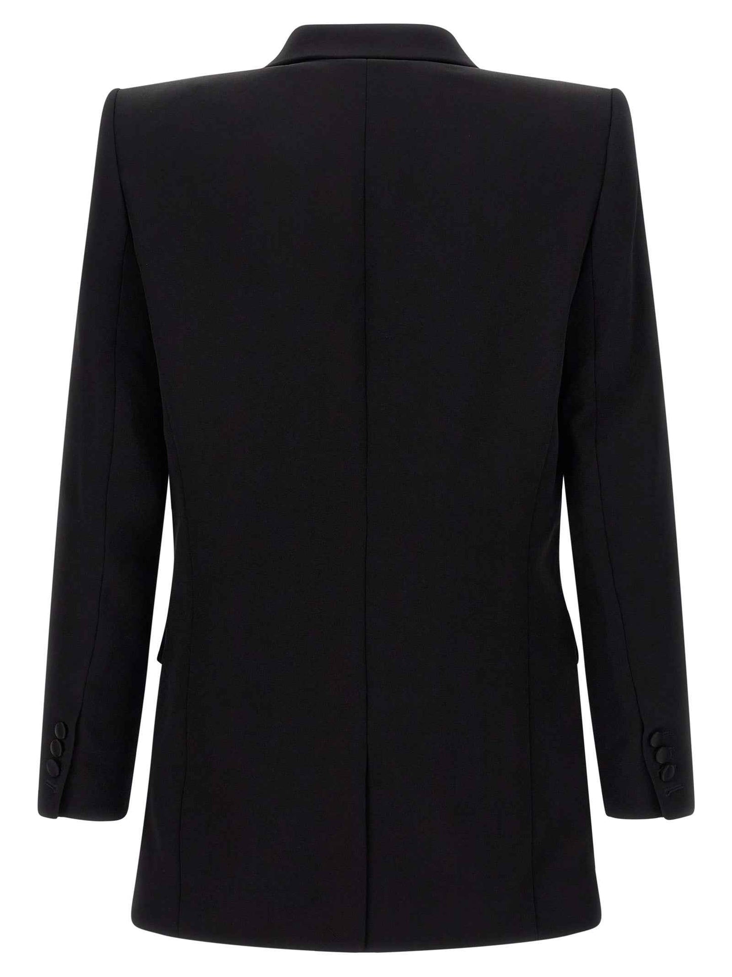 Black Viscose Blazer