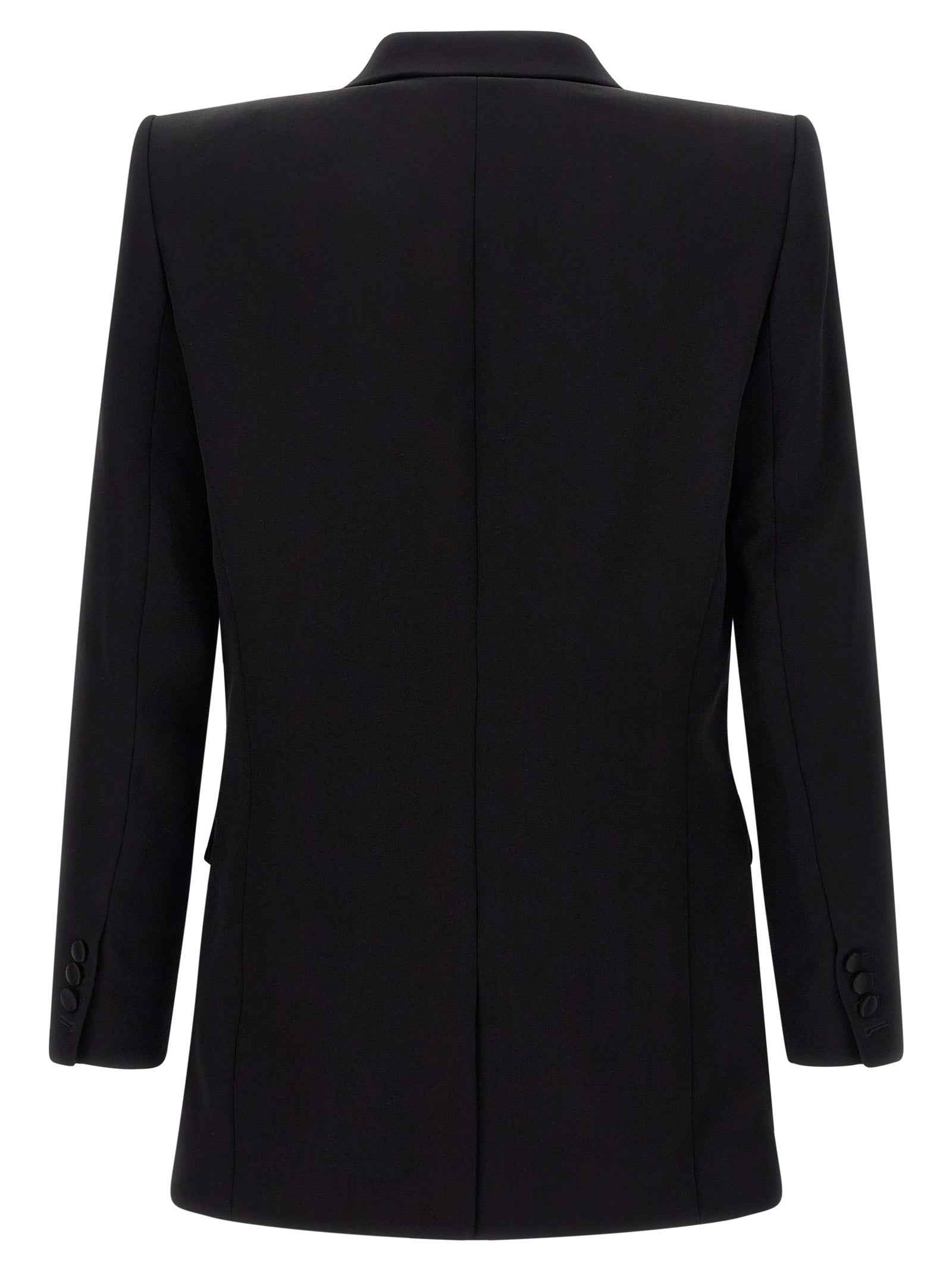 Black Viscose Blazer