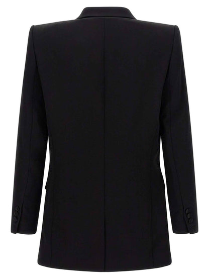 Black Viscose Blazer