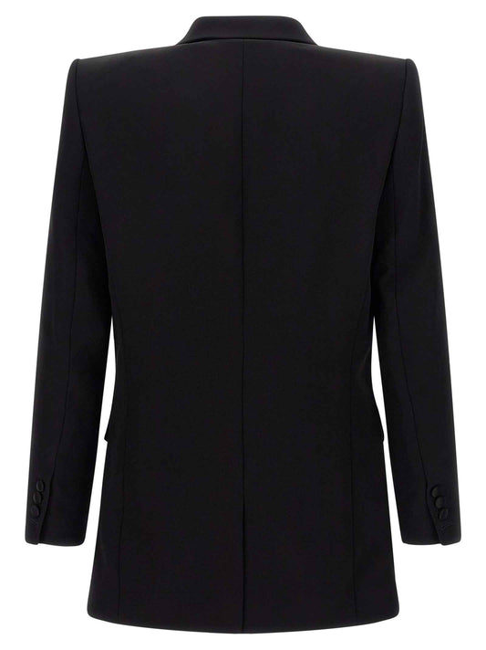 Black Viscose Blazer