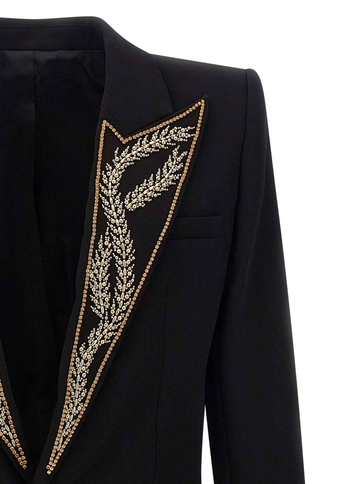 Black Viscose Blazer