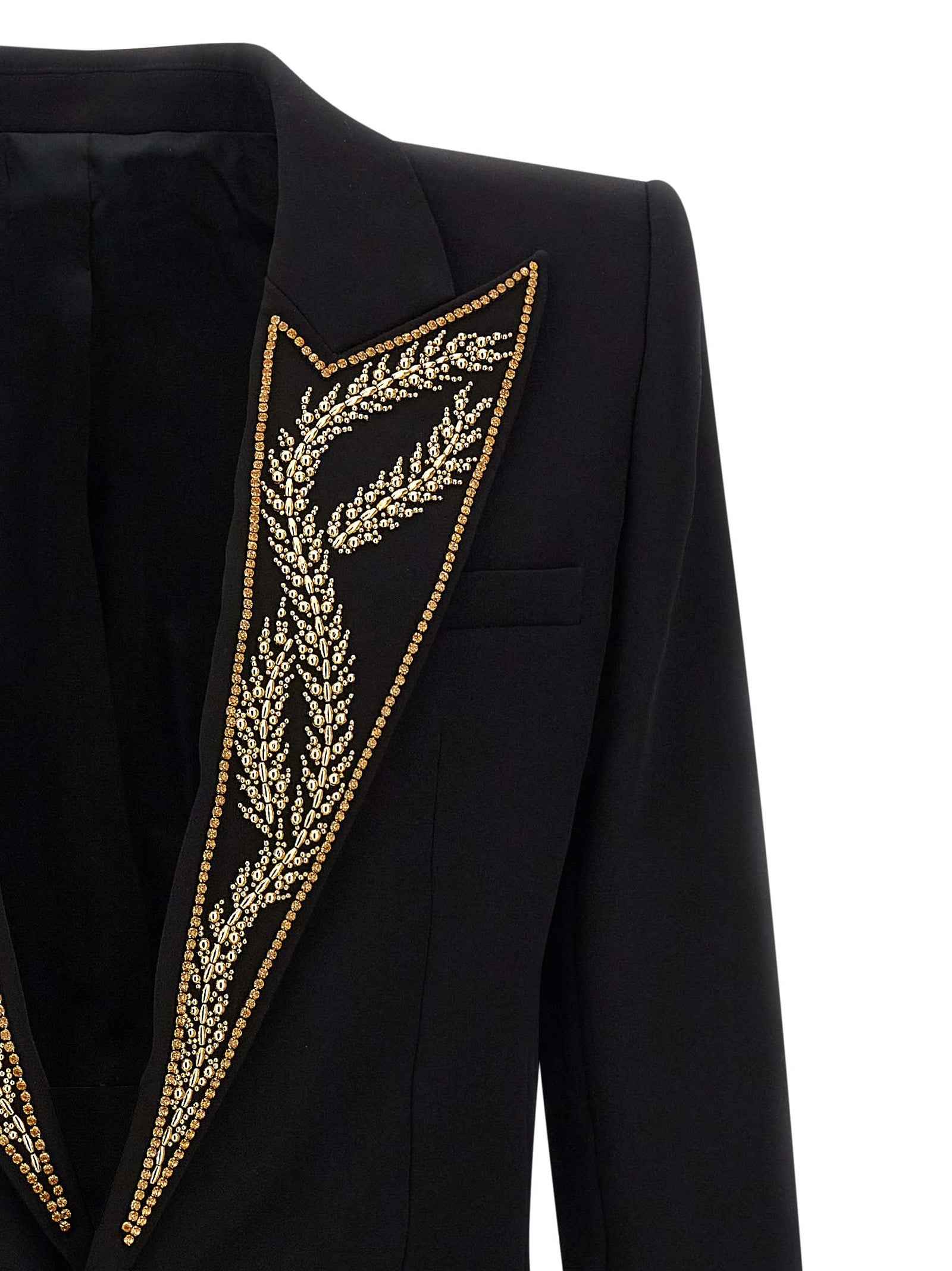 Black Viscose Blazer