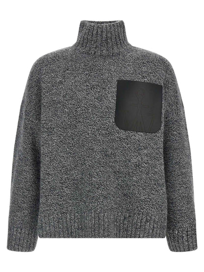 Gray Wool Cardigan