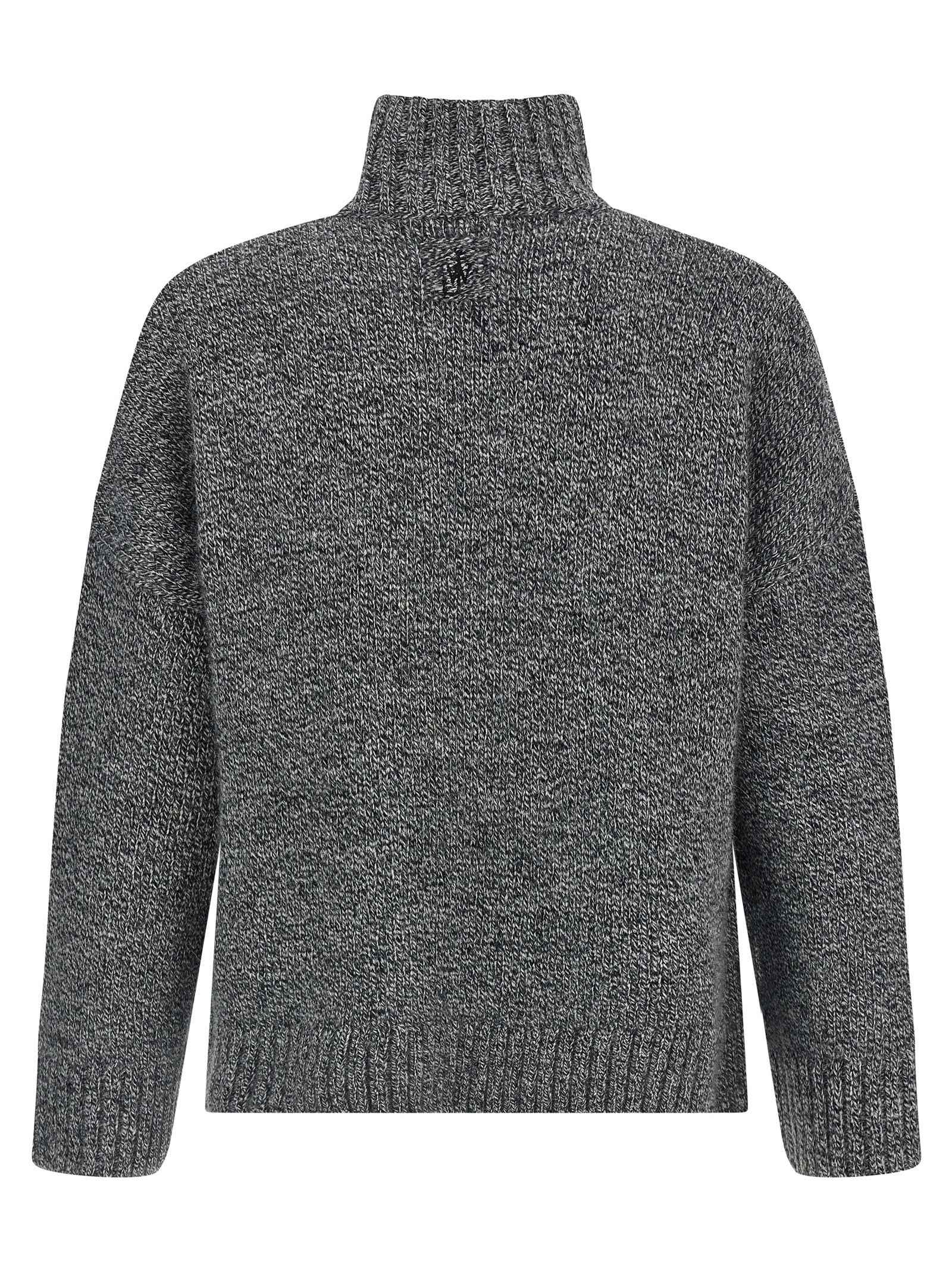 Gray Wool Cardigan