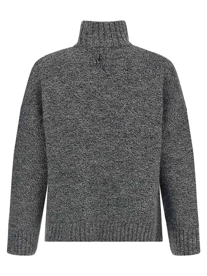 Gray Wool Cardigan