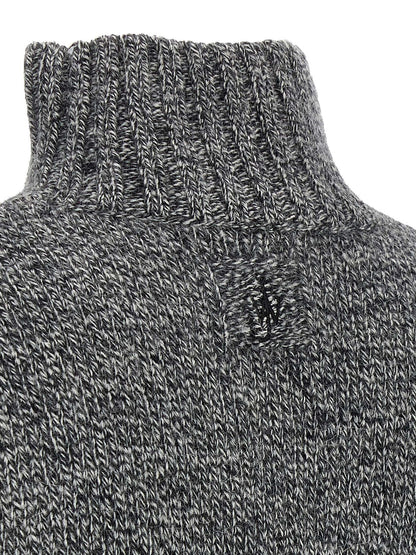 Gray Wool Cardigan