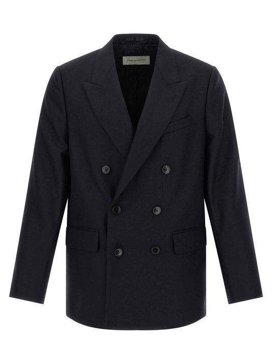 Blue Wool Blazer