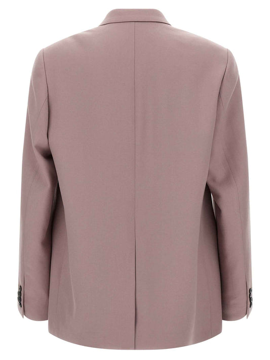 Purple Wool Blazer
