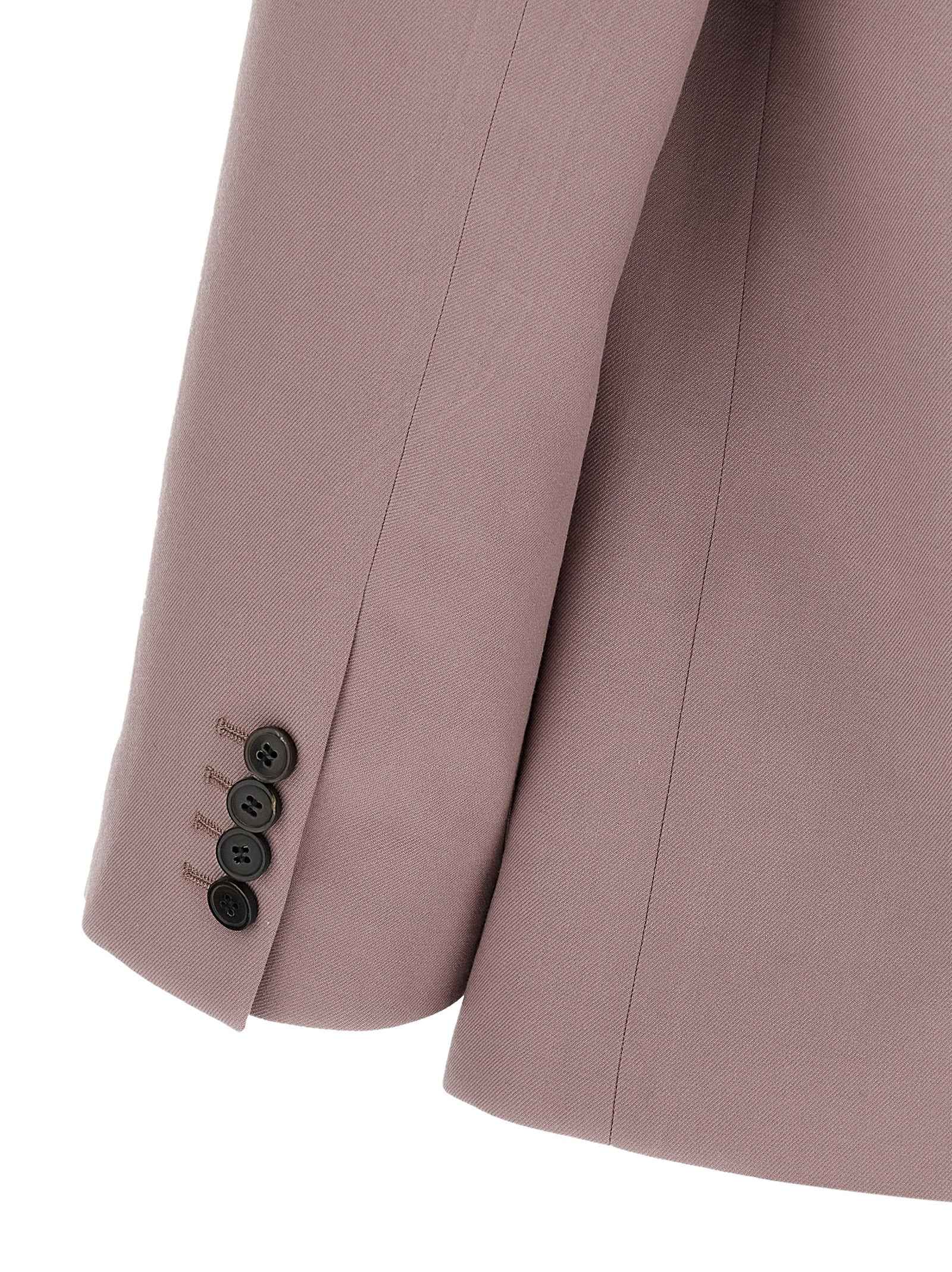 Purple Wool Blazer