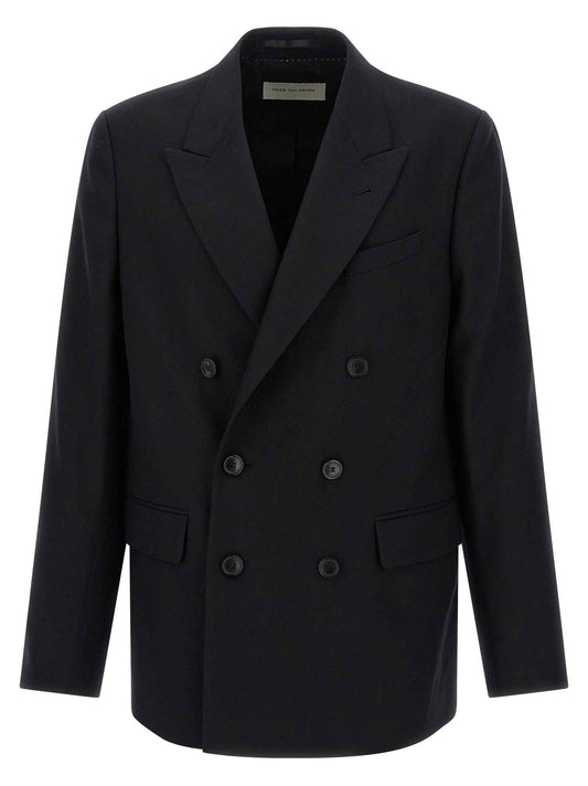 Black Wool Blazer