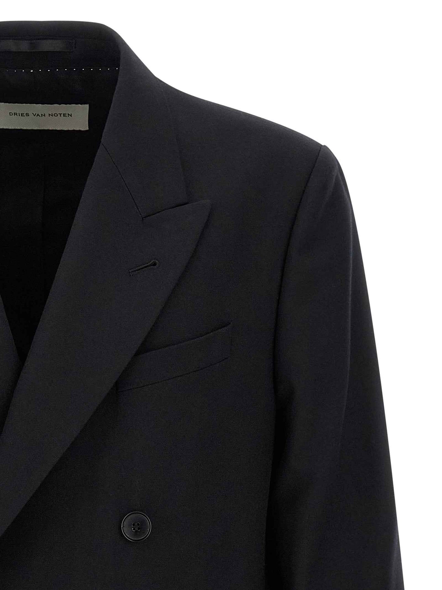 Black Wool Blazer