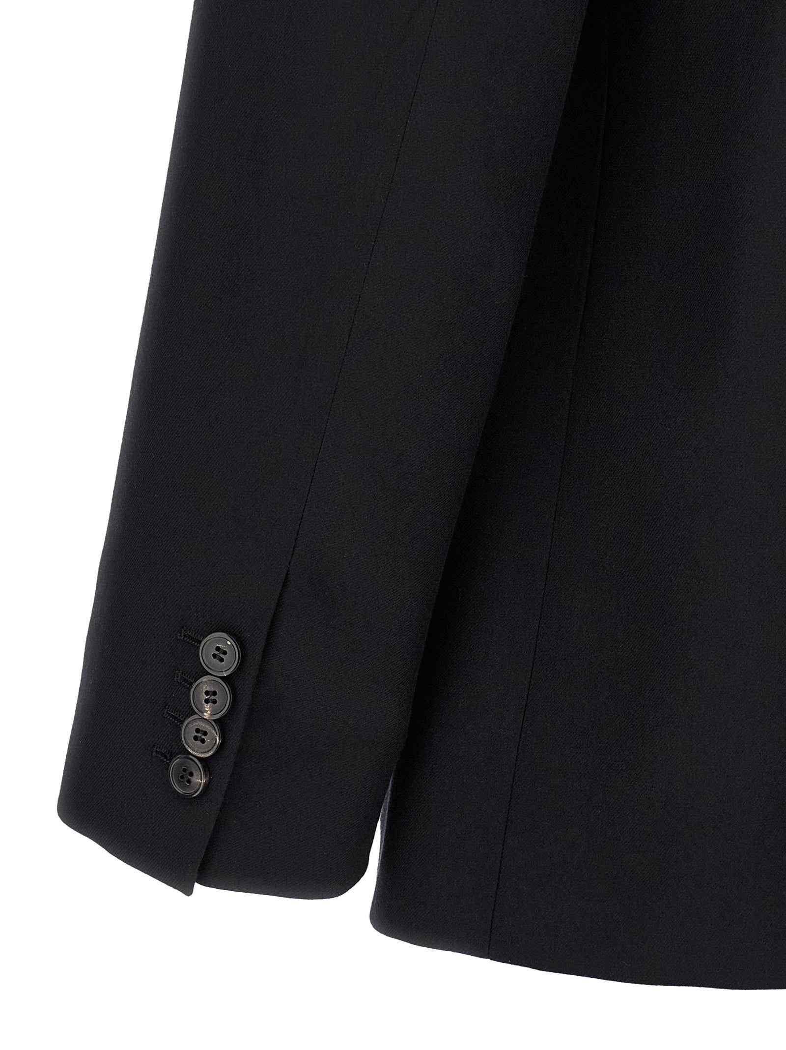 Black Wool Blazer
