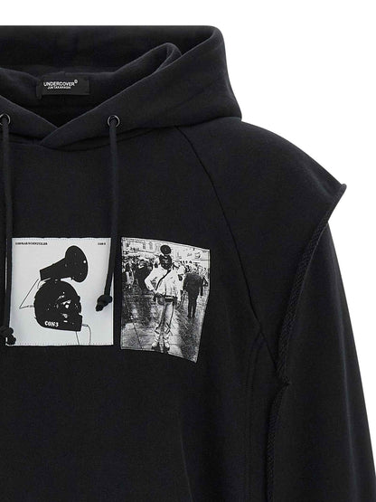 Black Cotton Sweatshirt