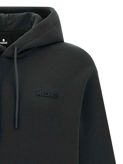 Black Cotton Sweatshirt