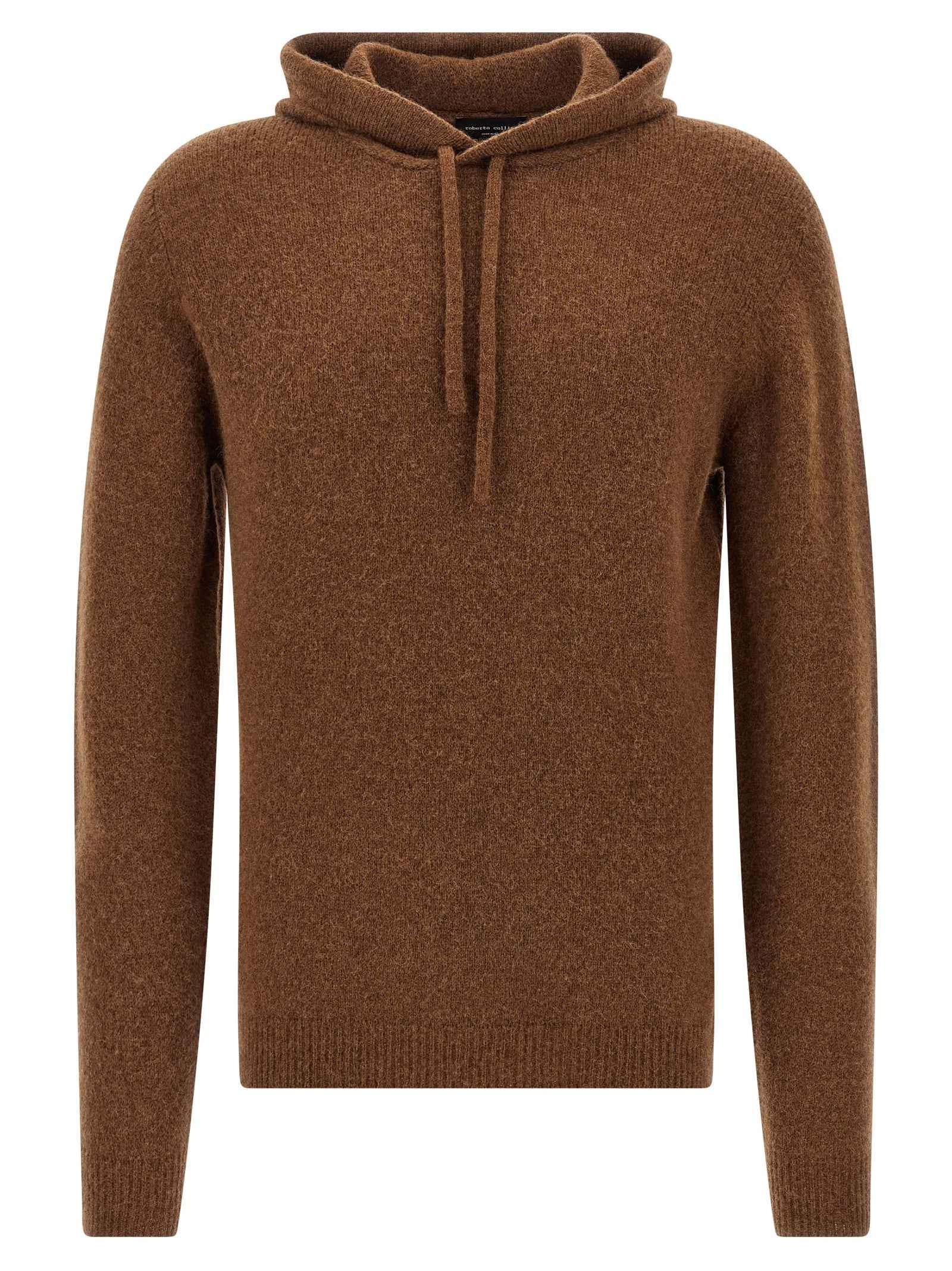 Brown Virgin Wool Cardigan