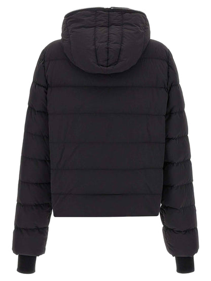 Black Nylon Full-Length Jacket
