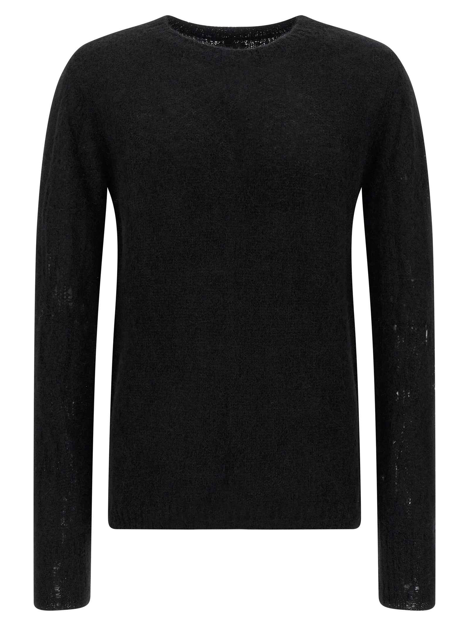 Black Wool Cardigan