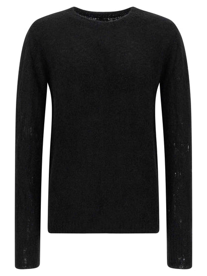 Black Wool Cardigan