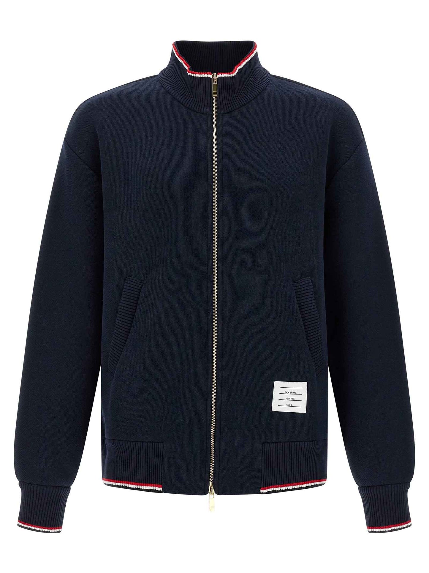 Blue Cotton Sweatshirt