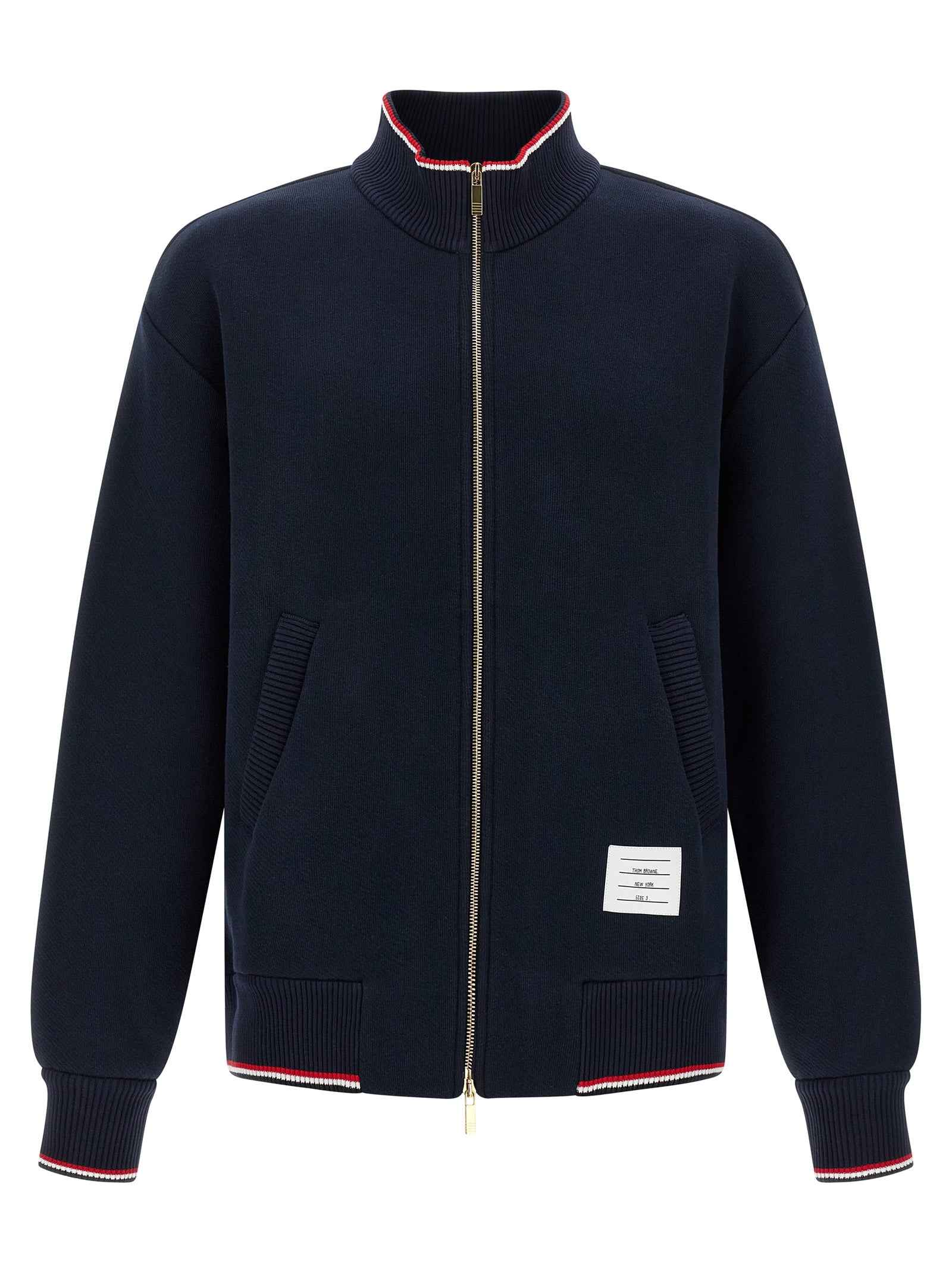 Blue Cotton Sweatshirt