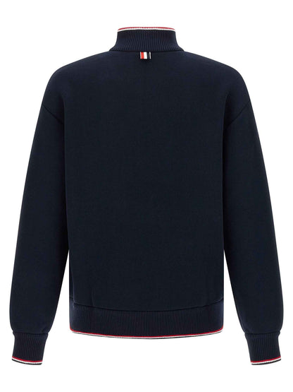 Blue Cotton Sweatshirt