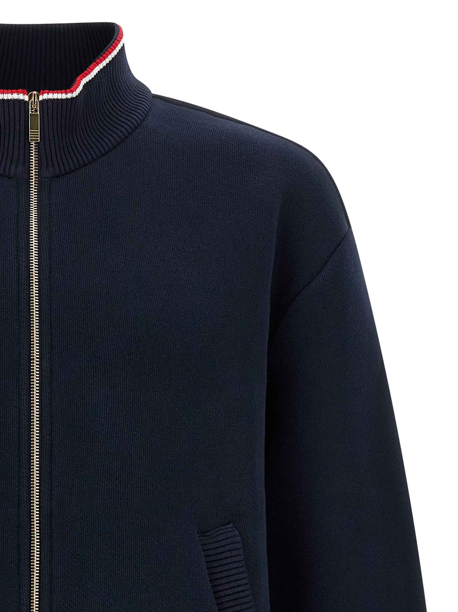 Blue Cotton Sweatshirt