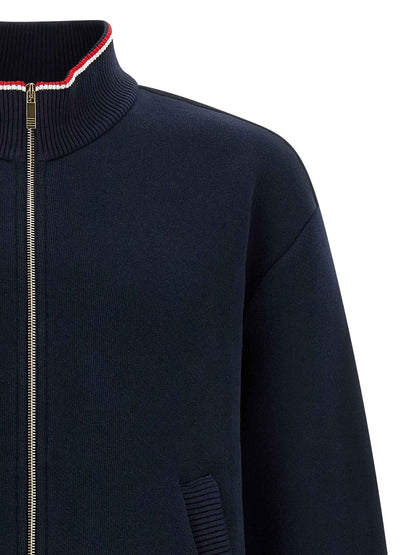 Blue Cotton Sweatshirt