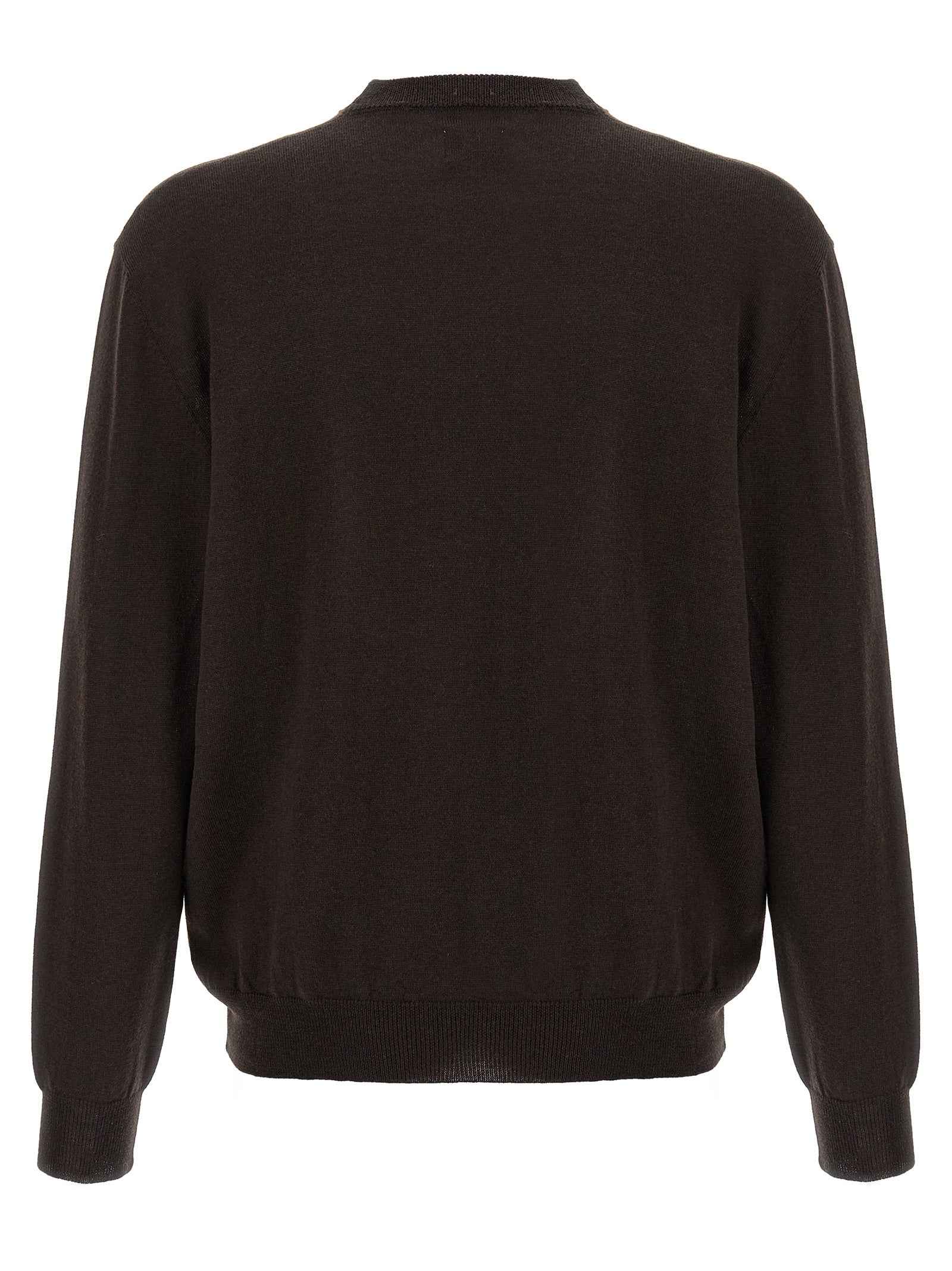 Brown Wool Cardigan
