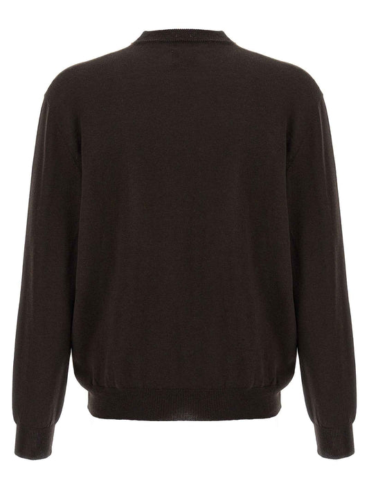 Brown Wool Cardigan
