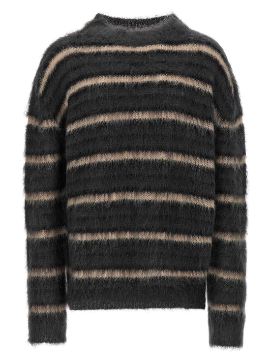 Gray Fabric Cardigan