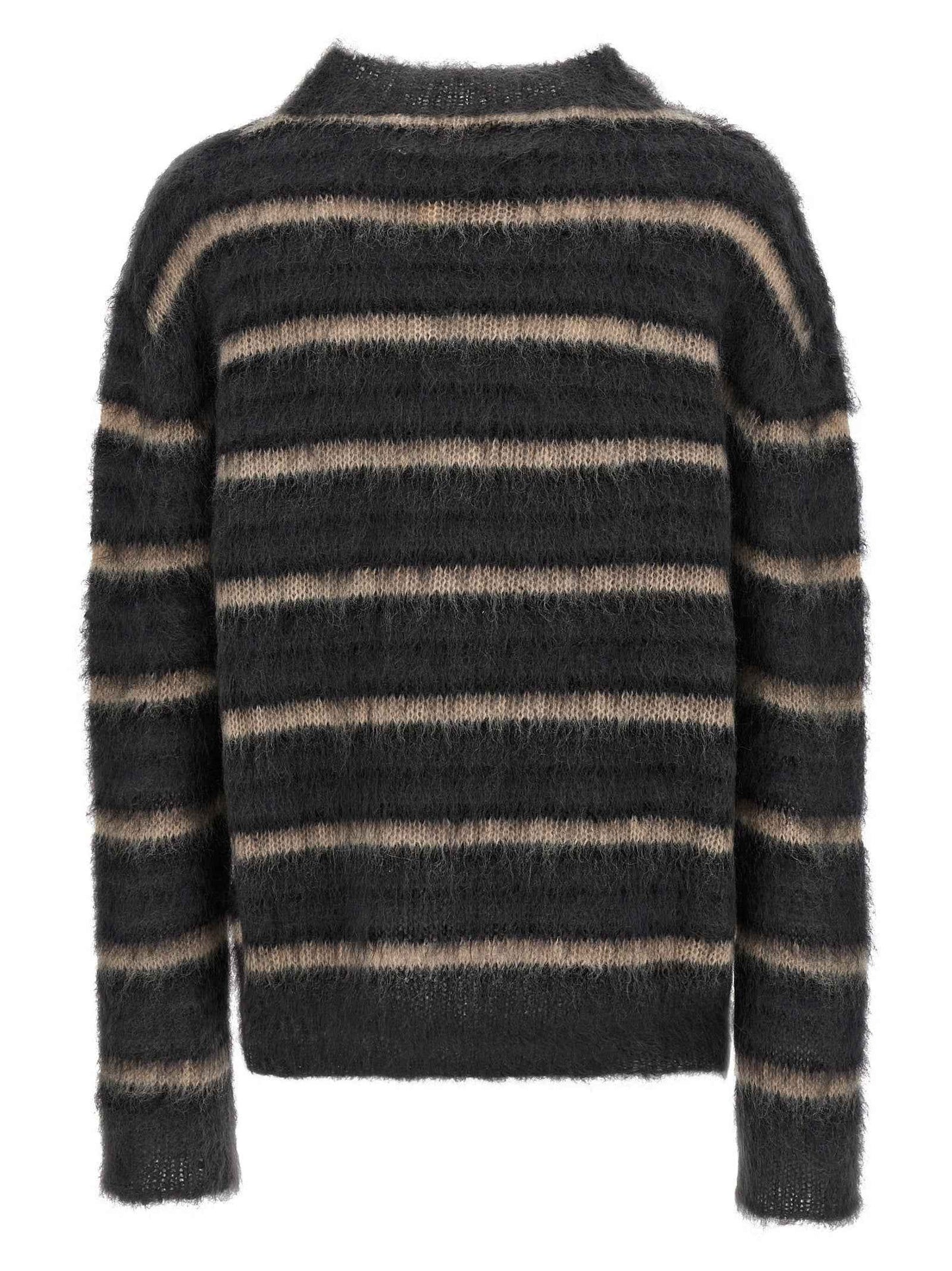 Gray Fabric Cardigan