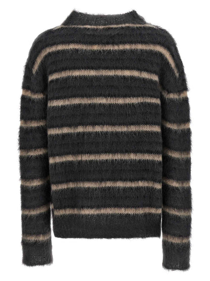 Gray Fabric Cardigan