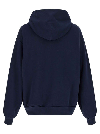 Blue Cotton Sweatshirt