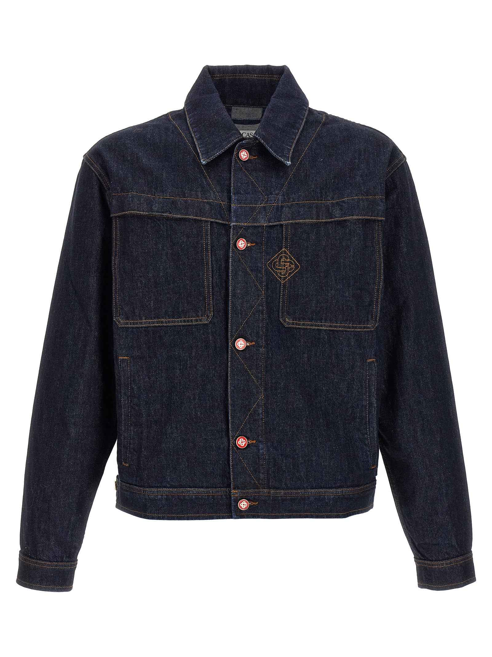 Blue Cotton Denim Jacket