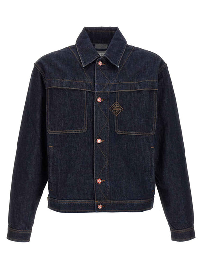 Blue Cotton Denim Jacket