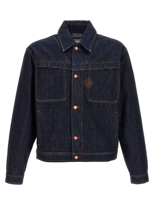 Blue Cotton Denim Jacket