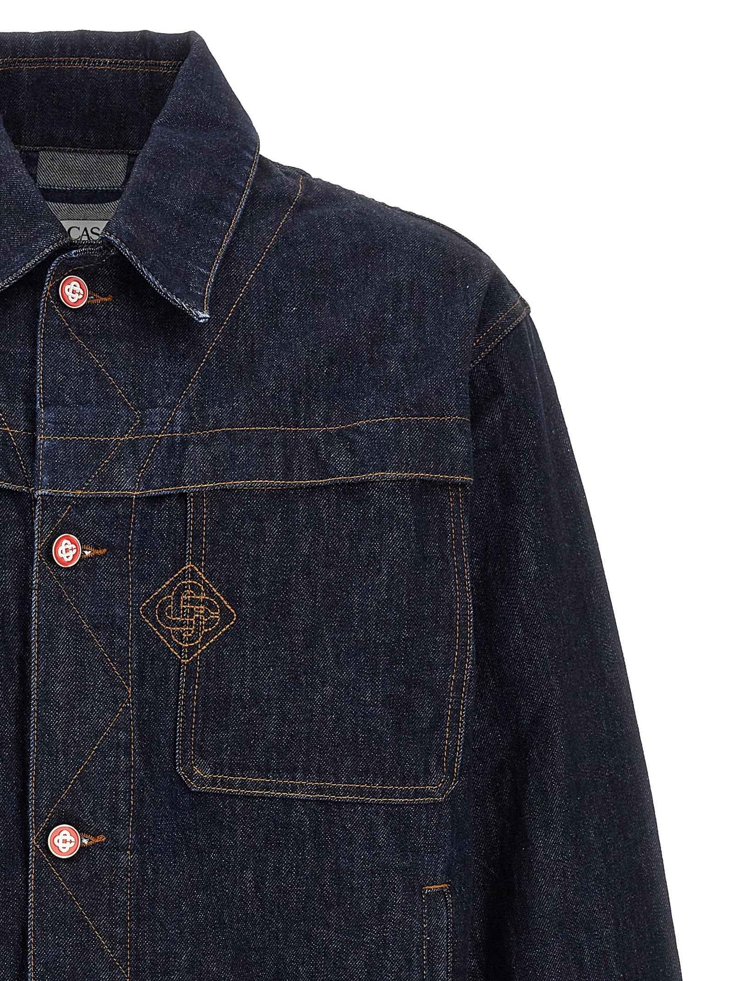 Blue Cotton Denim Jacket