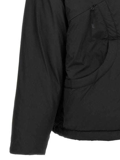 Black Polyester Shell Jacket