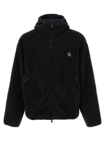 Black Polyester Sweatshirt